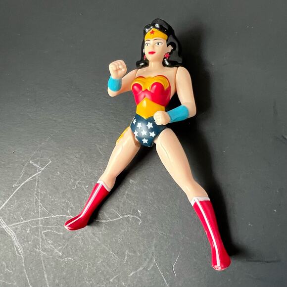 Wonder Woman Jack in the Box Super Heroes Kids Meal 1999 - Picture 5 of 9